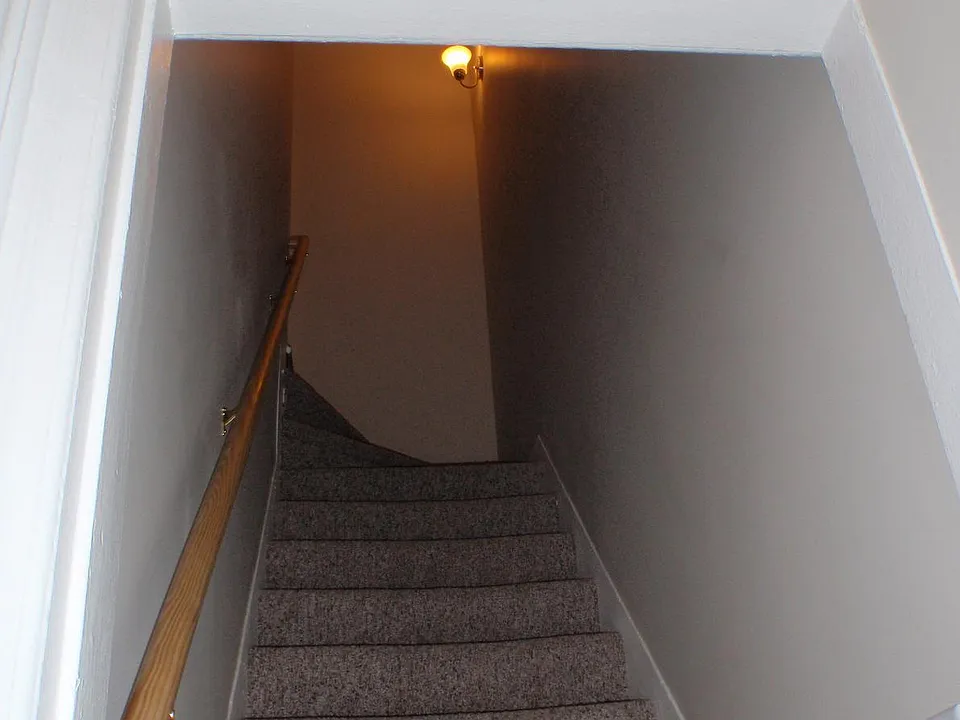 Stairs to second floor