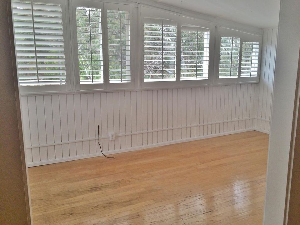 Custom shutters in view bedroom