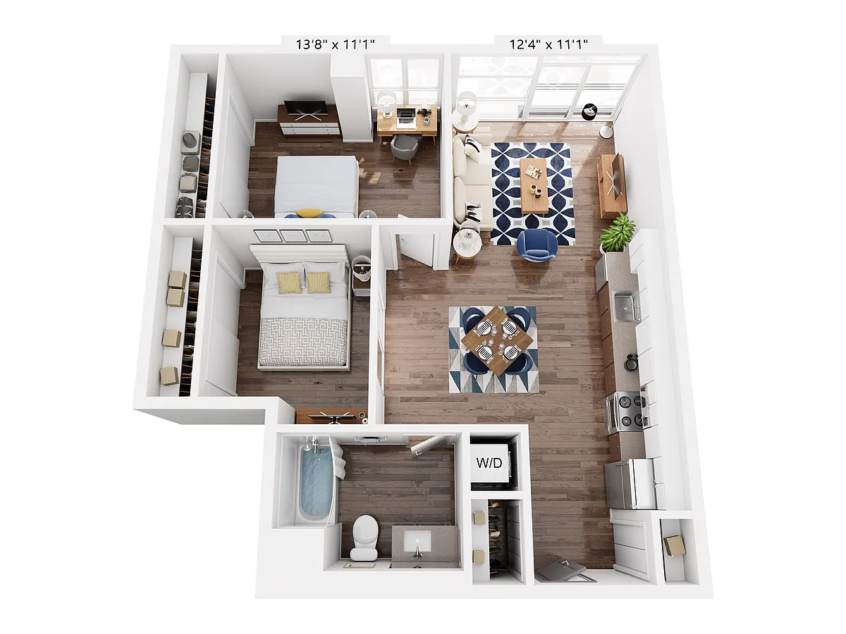 Floor plan B1