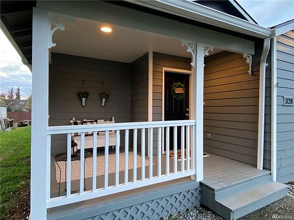 Covered Front Porch ~