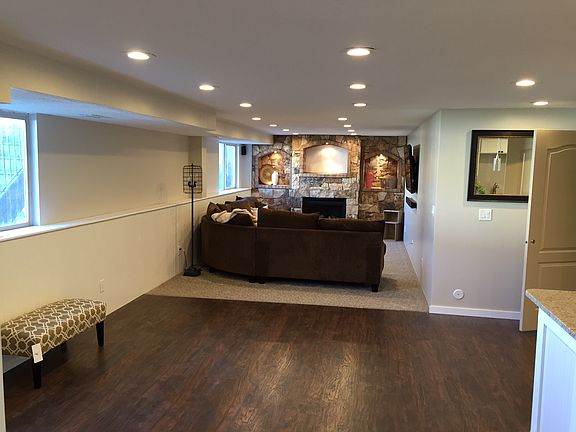 Basement living area