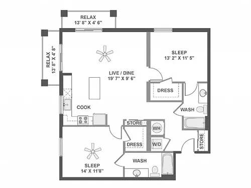 Floor plan C5c