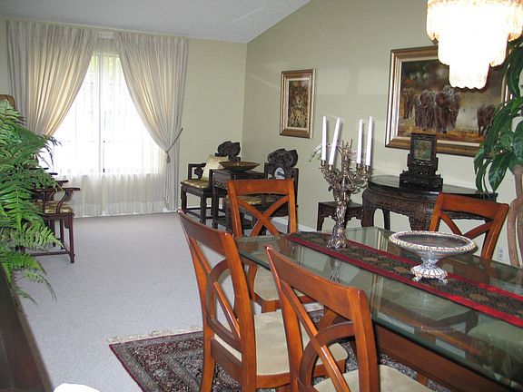 living room conjunct with dinning room