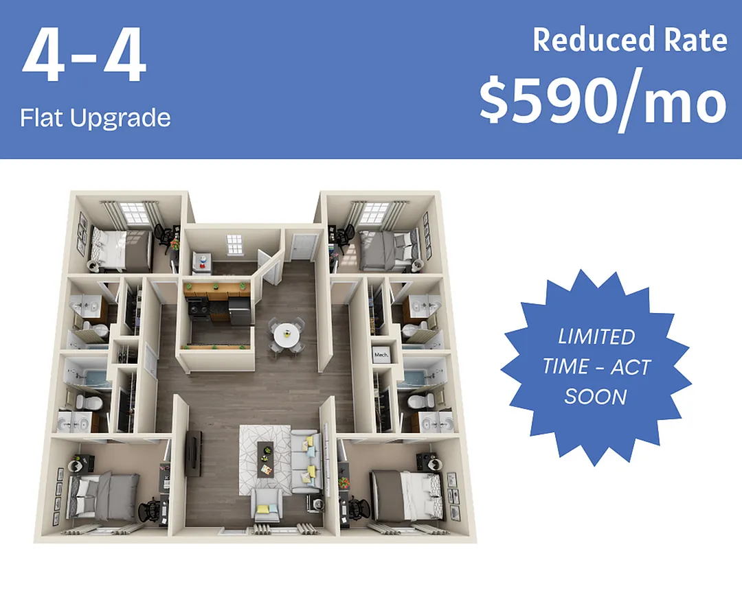 Floor plan 4-4fu
