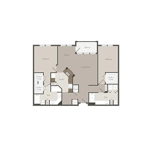 Floor plan B3