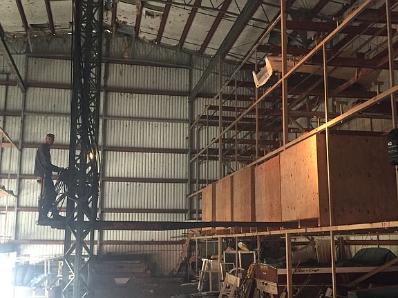 Boat and Unit Forklift