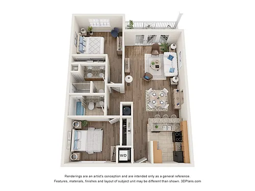 Floor plan B1-The Key Largo