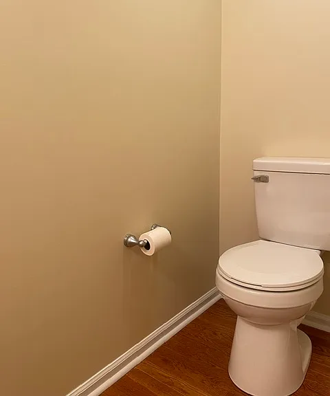 first floor powder room