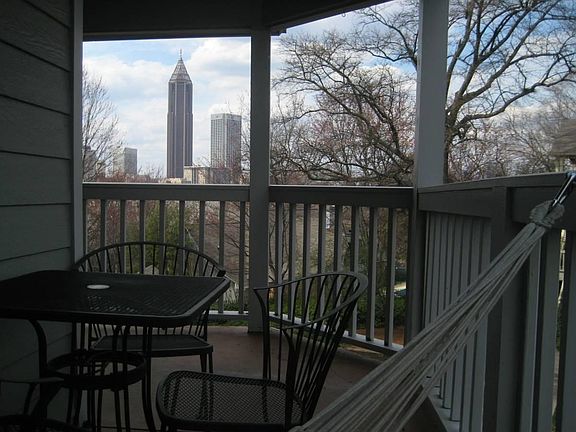 Huge wrap-around balcony