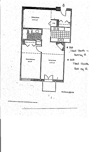 Floor plan 203
