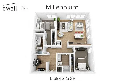 Floor plan Millennium