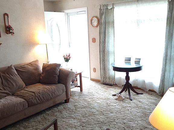 Living room view from hall