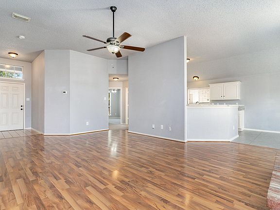 Open concept living and dining