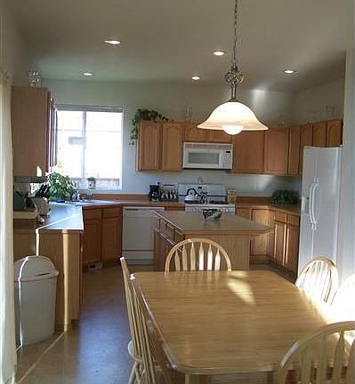 Kitchen with eating space