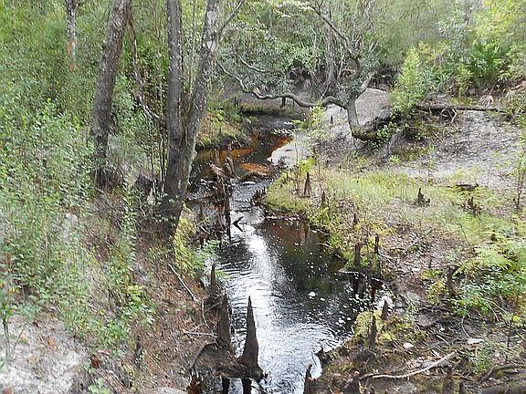 Creek at back or property