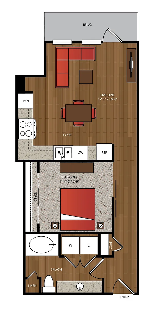Floor plan A46