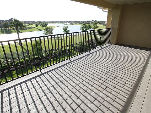 Upstairs balcony off the gameroom offers an amazing view.