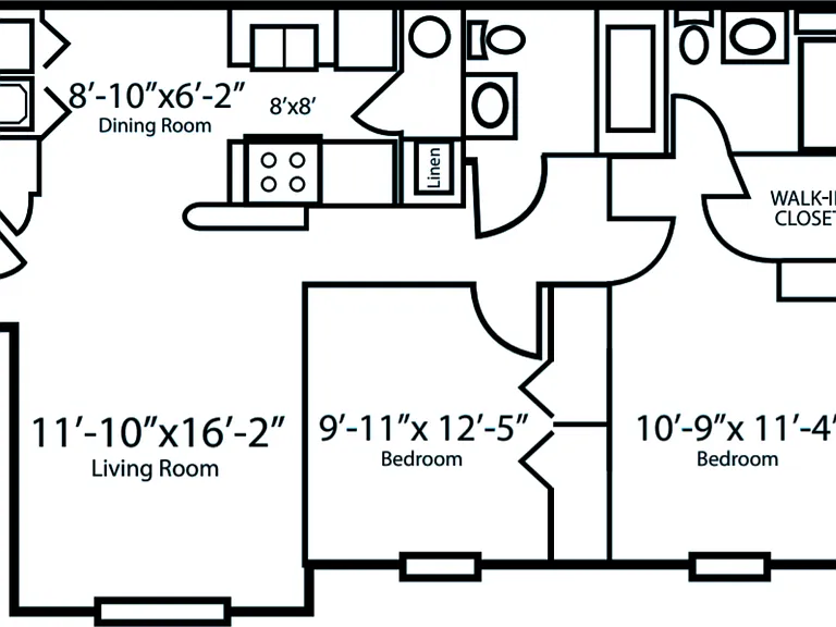 The Camlin.The Jefferson - 2B2B (970sqft) The Camlin.The Jefferson - 2B2B (970sqft)