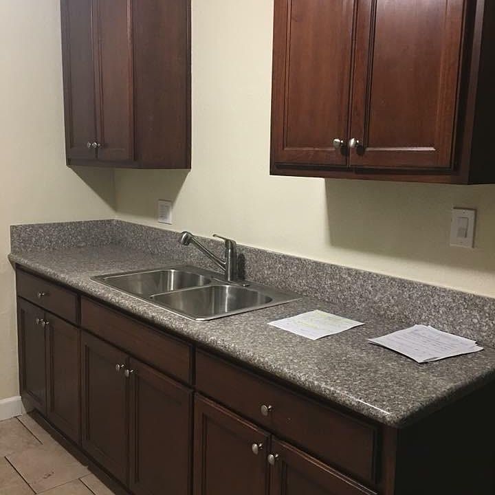 Kitchen with Marble Counter top