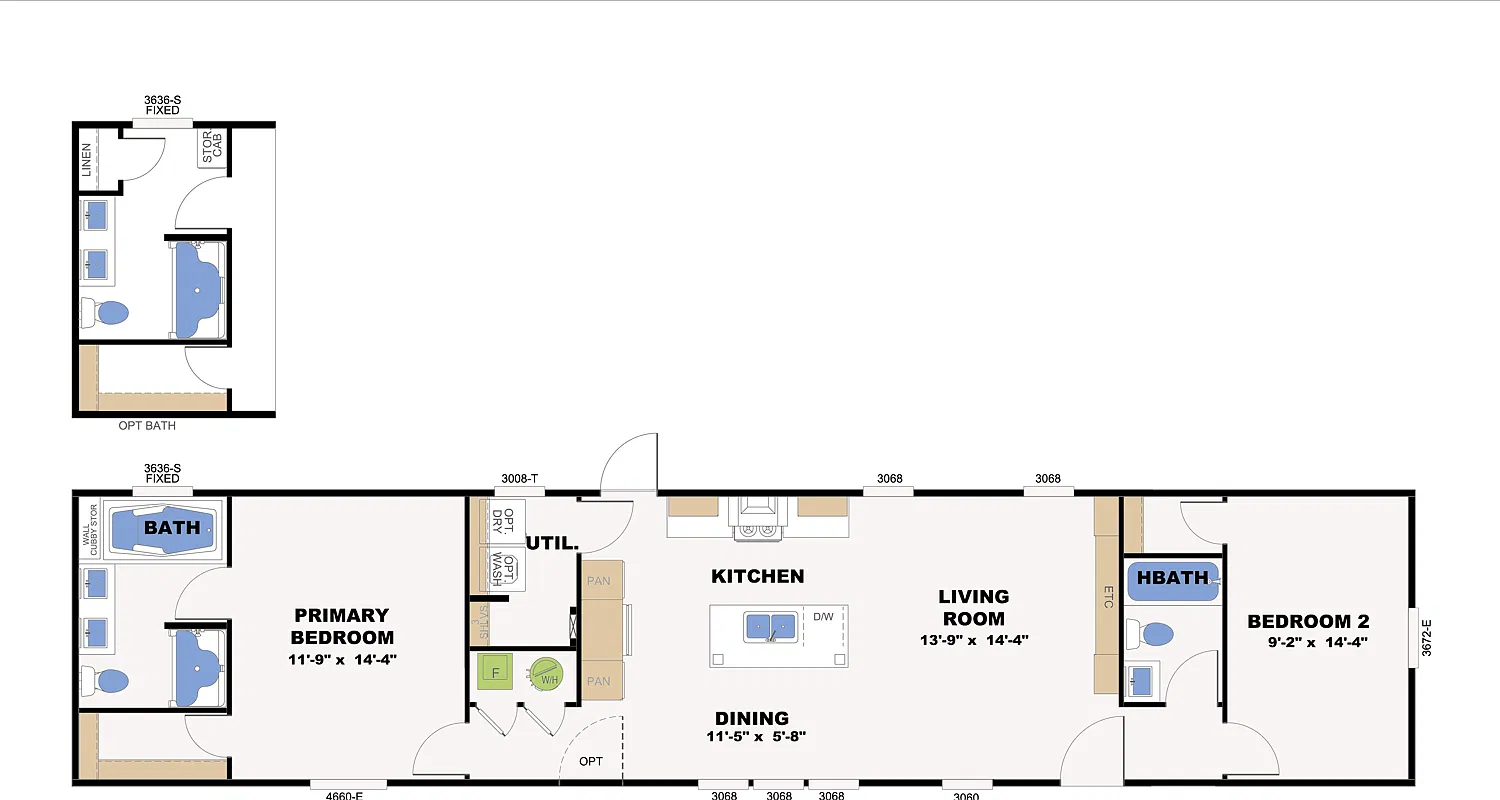 2 bed, 1020 sqft, $1,885 — Photo 3