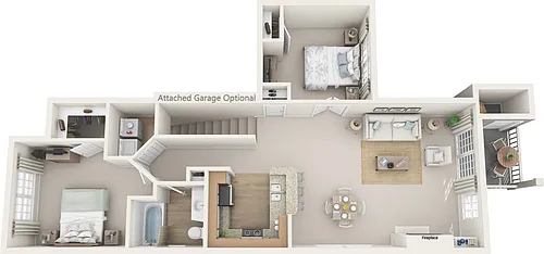 Floor plan The Tranquility