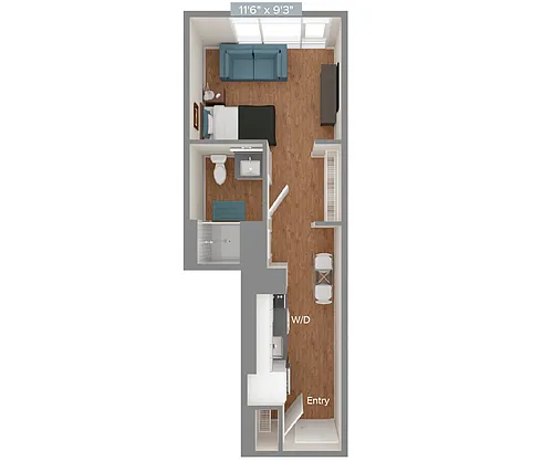 Floor plan S4-348sf-1