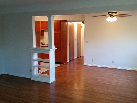 Looking into dining area and kitchen