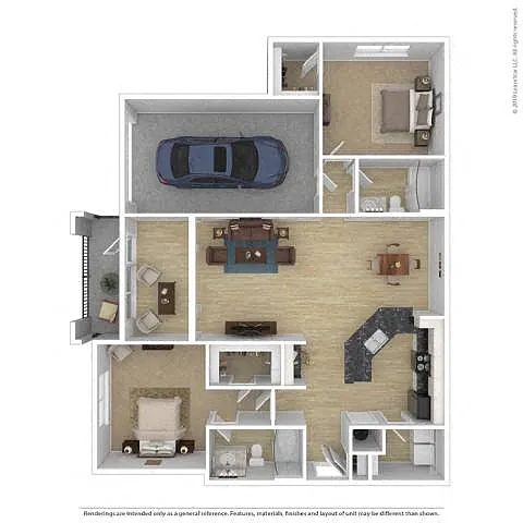 Floor plan HOLLY WITH GARAGE
