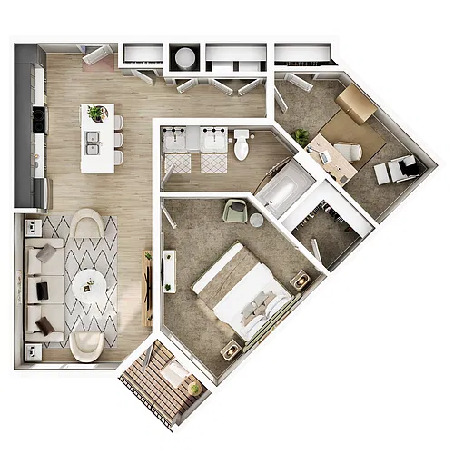 Floor plan A-2