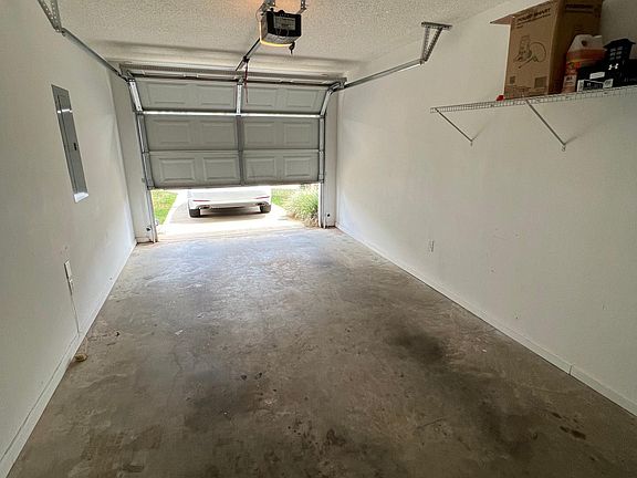This single car garage will fit an average-size car, or can be transformed into a functional workshop, home gym, or creative studio. The possibilities are endless!