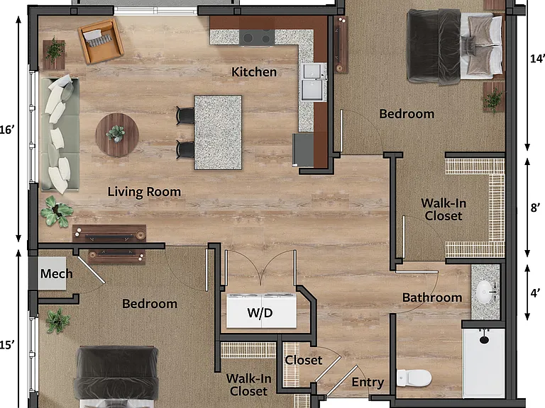 D2 Floor plan D2 Floor plan