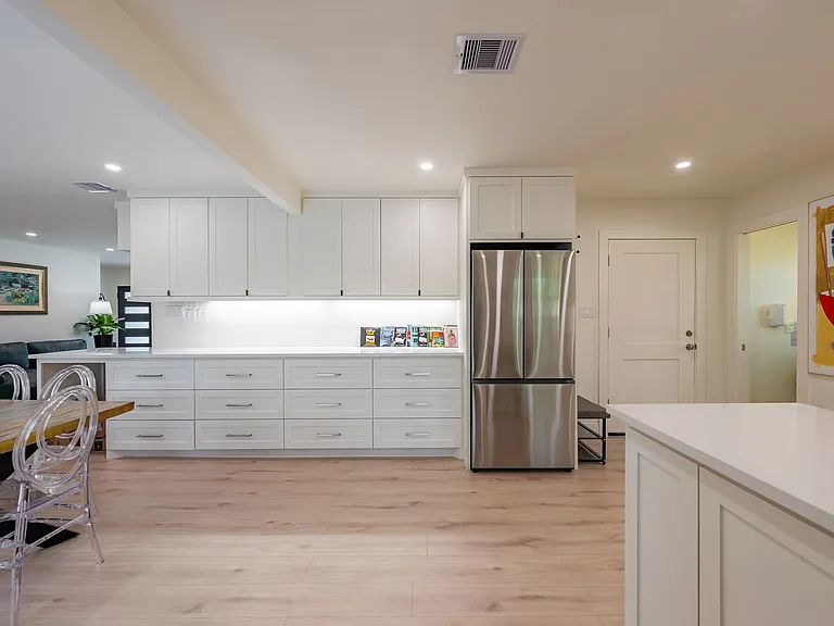 Open-concept layout providing flexible furniture arrangement and comfortable flow.
