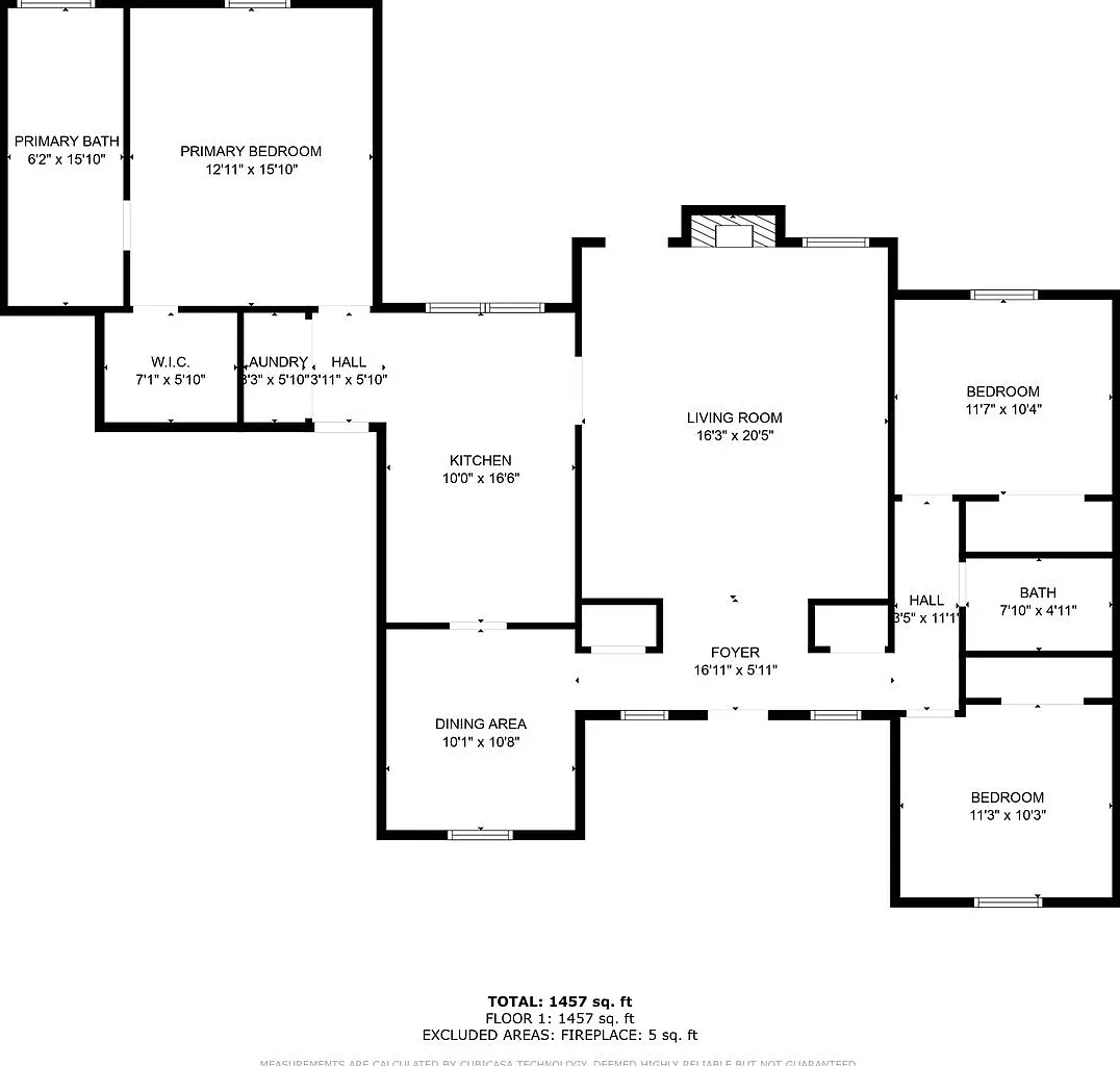 3 bed, 2.0 bath, 1548 sqft, $1,495 — Photo 2