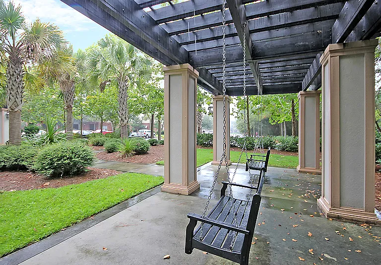 "The Battery" outdoor area