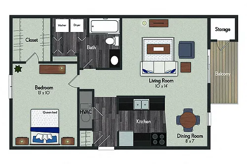 Floor plan Shenandoah
