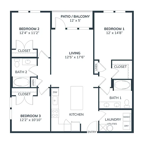 Floor plan C1