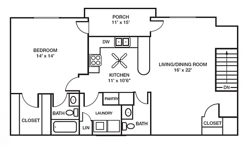 Floor plan Davinci