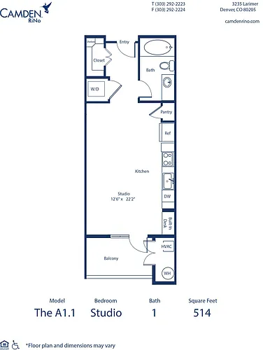 Floor plan The A1.1