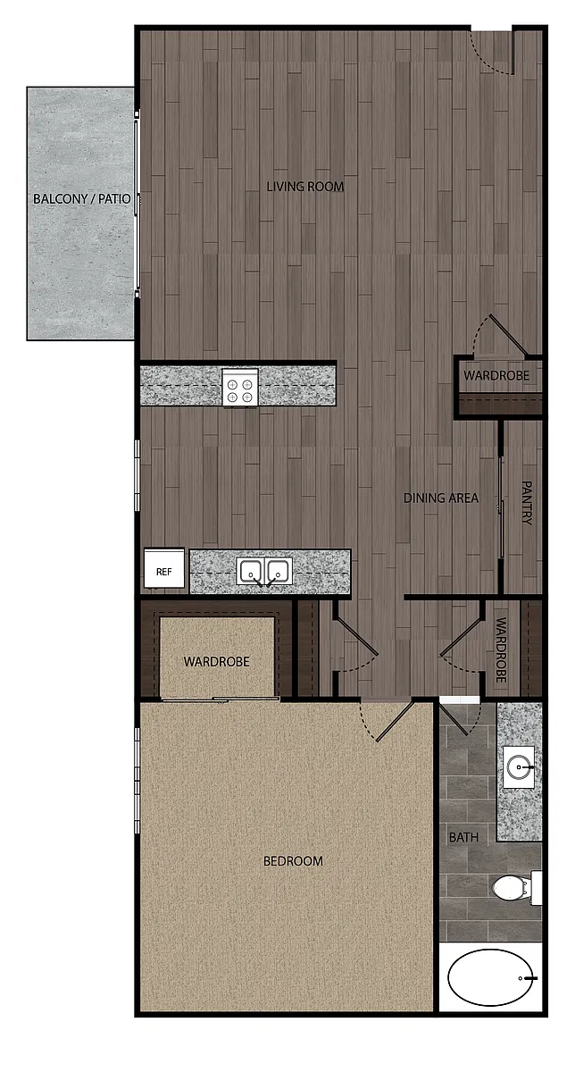 Floor plan The Seashell