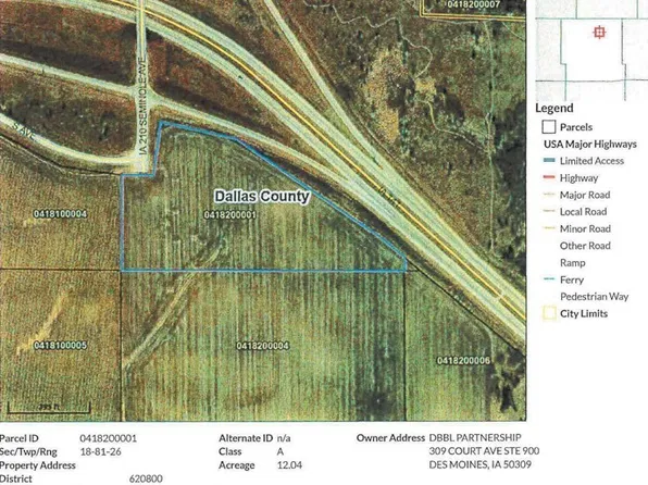 S Of The Intersection Of Hwys 141 & 210th St, Woodward, IA 50276