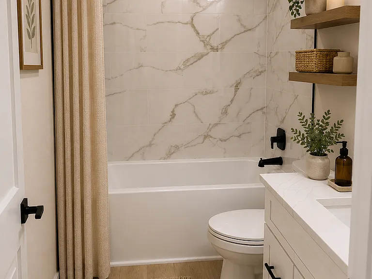 AI Generated ~ 2nd Floor Bathroom
