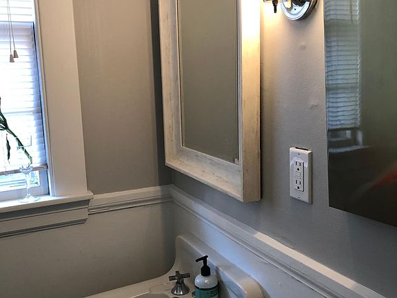 Bathroom has full tub. Brand new paint throughout and new fixtures.
