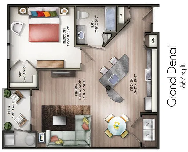 Floor plan Grand Denali