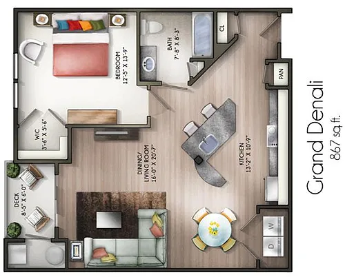 Floor plan Grand Denali