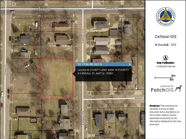 V/l N Kendall St #22, Battle Creek, MI 49037