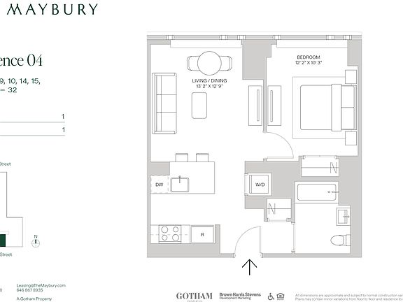 2nd image of 550 10th Ave #1704