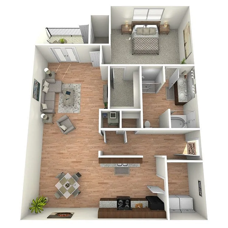 Floor plan 1 DLX-V