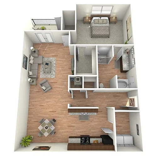 Floor plan 1 DLX-V