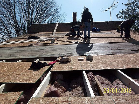 New deck and roof in 2012