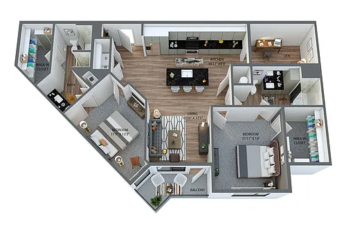 Floor plan B1 Alt 3